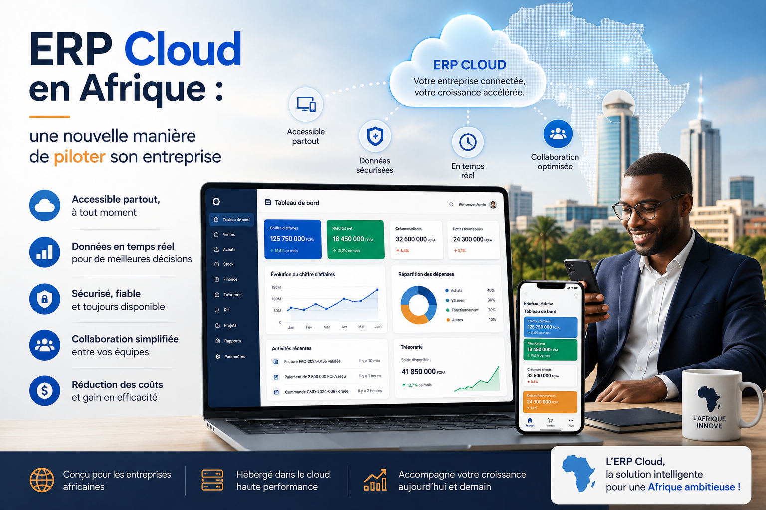 ERP Cloud en Afrique : une nouvelle manière de piloter son entreprise